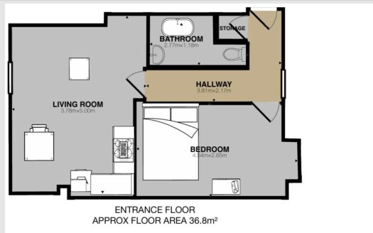 One Bedroom Registered Apartment | To Let | St Aubin | Available from February 2026