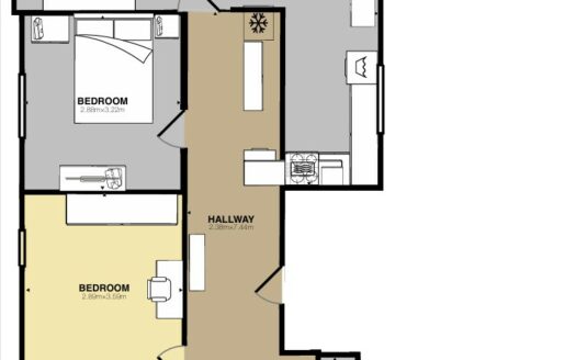 Two Bedroom Apartment | To Let | Bath Street – St Helier | Available from 1st September 2026
